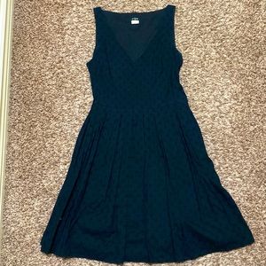 JCrew Black Sleeveless Dress